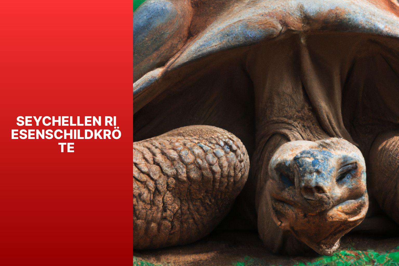 Seychellen Riesenschildkröte - wie alt werden schildkröten 