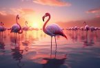 warum sind flamingos rosa