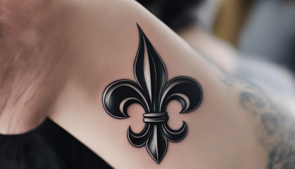 Fleur de Lis Tattoo