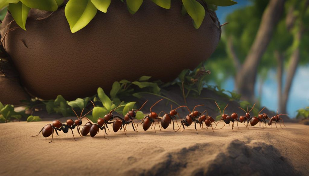 umzug für ameisen organisieren